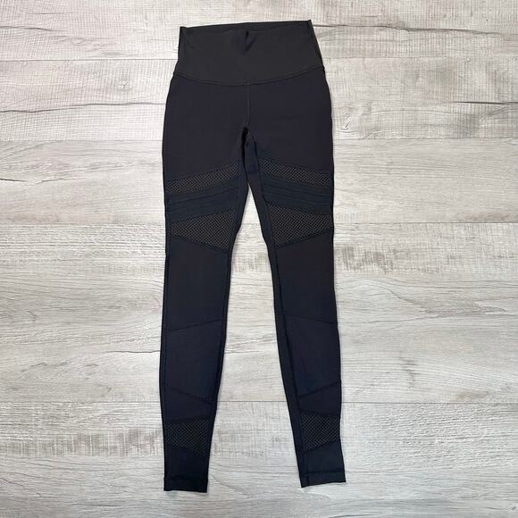 Lululemon Black Athletic Pants Womens Small Activewear Exercise Workout Gym Yoga - Picture 2 of 4
